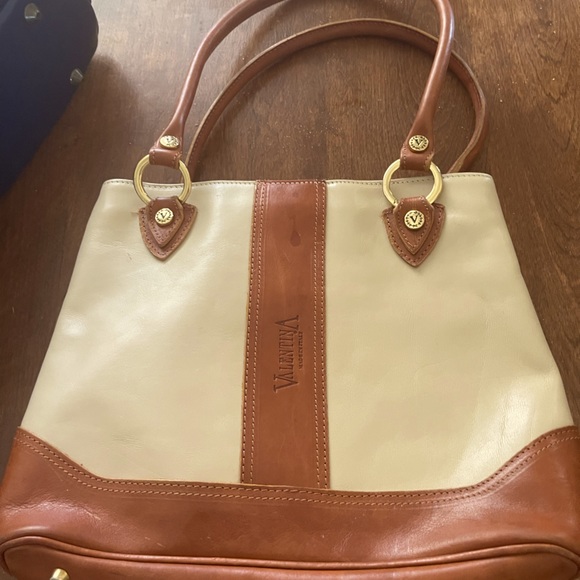 Beautiful leather shoulder bag made in Italy - Picture 1 of 3